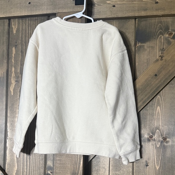 Disney Cream Mickey Mouse Kids Sweatshirt - Picture 2 of 2